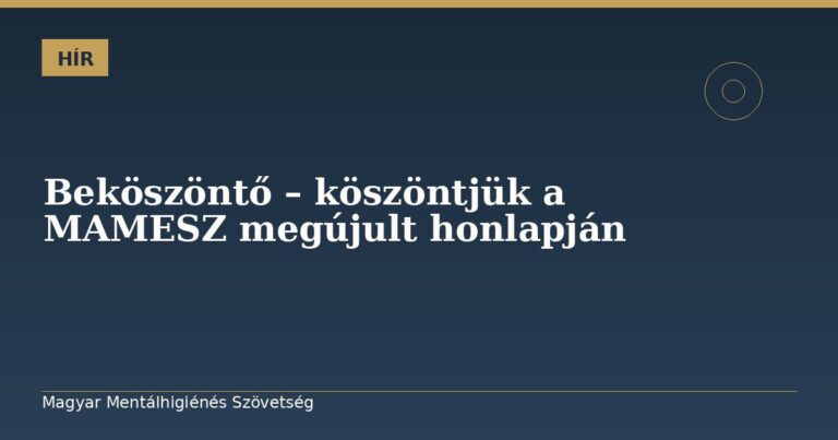 Beköszöntő