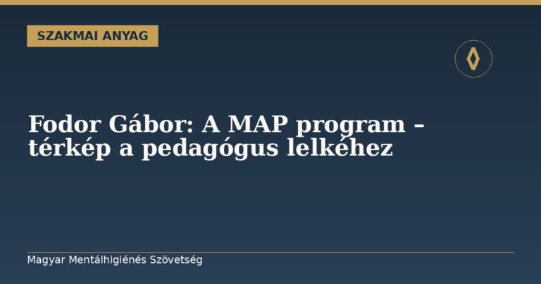 Fodor Gábor: A MAP program